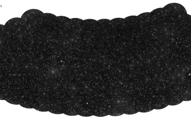 25 tys. supermasywnych czarnych dziur na ogromnej mapie nieba