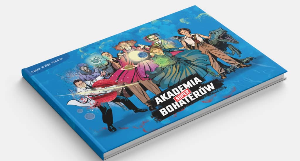 Książka Akademia Superbohaterów