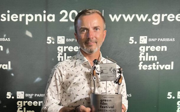 Tomasz Rożek z nagrodą „Green Hero” dla ludzi zaangażowanych w działania klimatyczne.