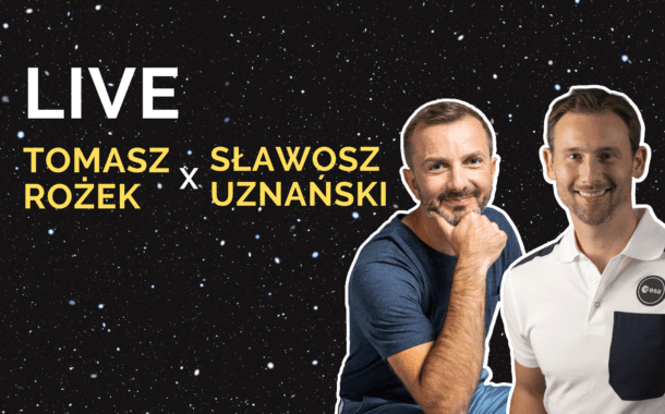 Tomasz Rożek i Sławosz Uznański LIVE