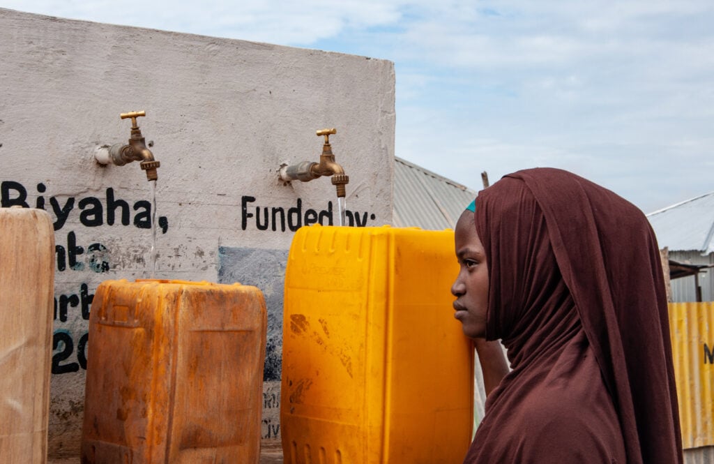 Somalia i punkty wodne zainstalowane przez PAH